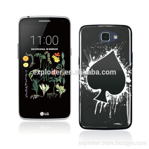 Ultra thin gel resin custom print logo phone case for LG k5 case